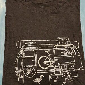 Icebreaker Tech Lite Merino T-Shirt - Black - Camper Van
